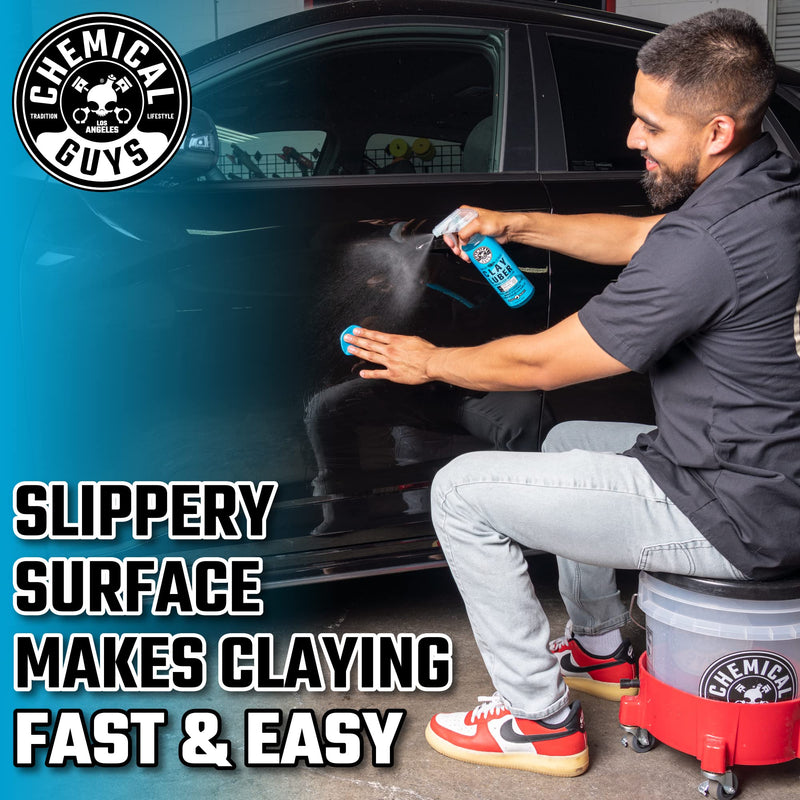 Chemical Guys WAC_CLY_100_16 Clay Luber Synthetic Lubricant with Wetting Agents for Clayblock and Car Detailing Clay (Works on Cars, Trucks, SUVs, Jeeps & More), 16 fl oz 16 Fl Oz (Pack of 1)