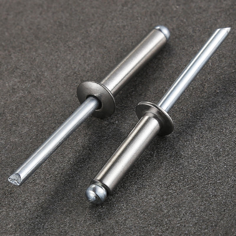 Wensilon (150Pcs) 3/16"x1" stainless steel blind pro Rivets,Steel handle and stainless steel mandrel 3/16"x1"