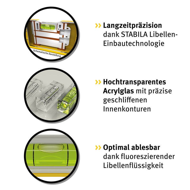 Stabila Type 70 Electric and Pocket Electric Spirit Level, WSTE70043 43 cm