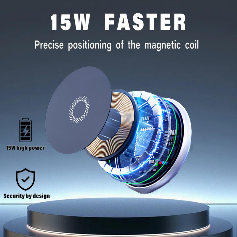 Car Phone Holder for Toyota RAV4 2019-2025 Accessories Apply to 7/8 Inch Touch Screen15W Fast Wireless Charger Screen Fixed Clip Cell Phone Mount Hands-Free 360 Degree Rotation