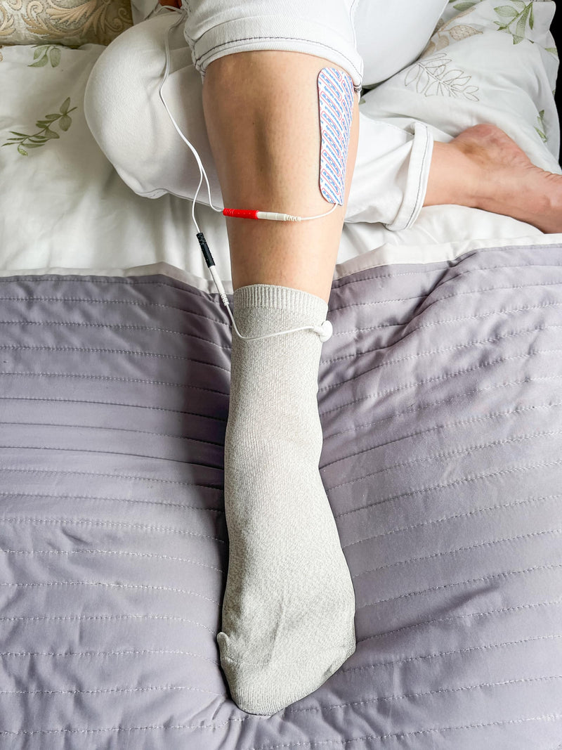 TensCare Foot Electrode - Large, Provides Pain Relief for the Foot, Improves Blood Circulation and Mobility (Use with TENS Device) Large