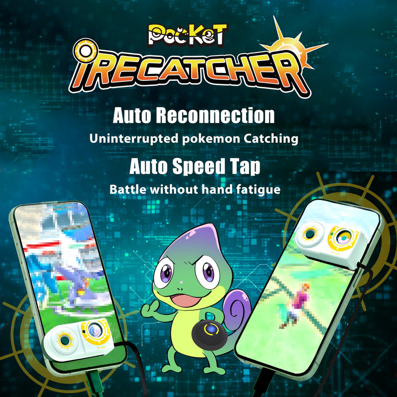 Brook Pocket iRecatcher, On your Auto Catch journey, Pocket iRecatcher is your ultimate companion, Auto Tap and Auto Catch Pocket monster, Auto Catcher Accessory