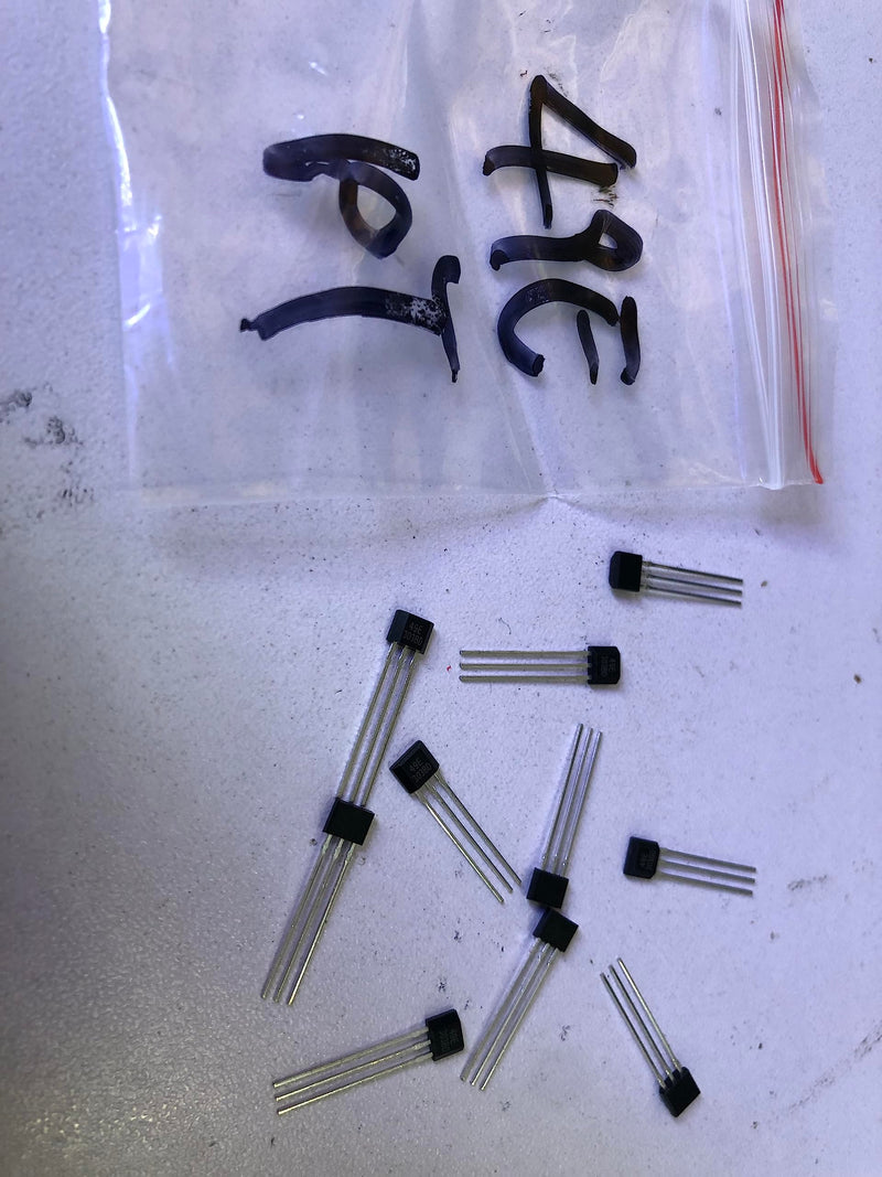 Create idea Pack of 10 Linear Hall Effect Sensor Magnetic Detector 3 Pin Sensitive Switch 49E OH49E S49E SS49E TO-92