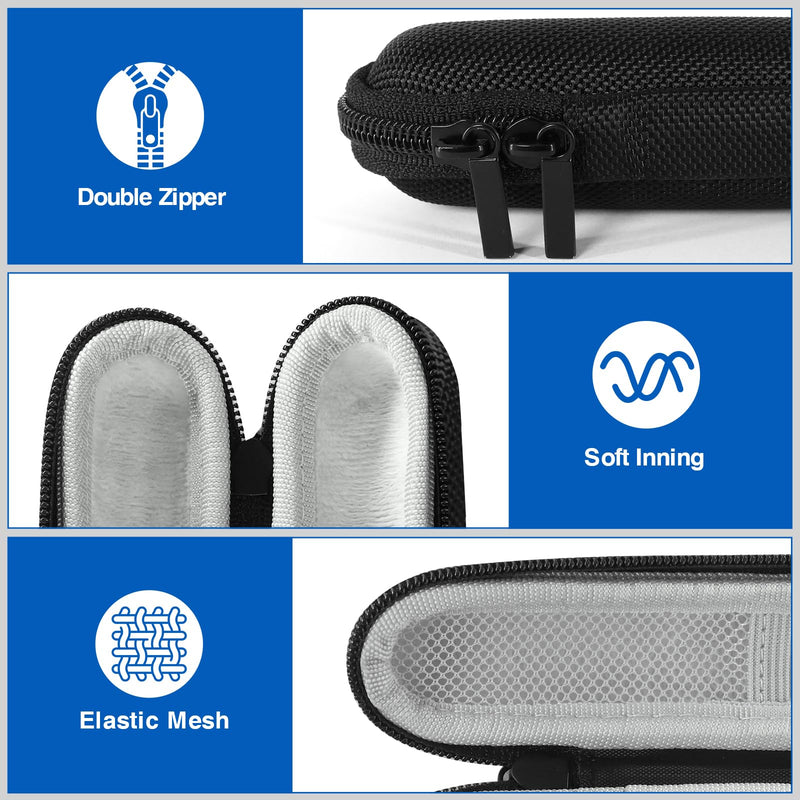 DINOSTRIKE Presentation Clicker with Case, USB C Wireless Presenter Remote Powerpoint Clicker with Carry case Storage