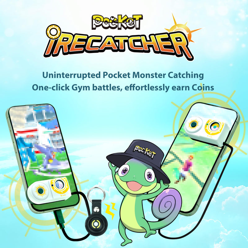 Brook Pocket iRecatcher, On your Auto Catch journey, Pocket iRecatcher is your ultimate companion, Auto Tap and Auto Catch Pocket monster, Auto Catcher Accessory
