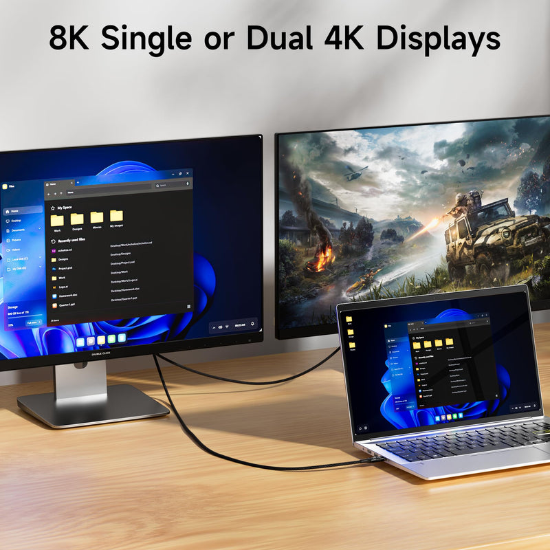 long usb c to usb c cable 10ft/3 M Compatible With Thunderbolt 4/3,usb4 cable 40gbps data,type c 240W fast charging,8K/4K HD Video for Monitor,usbc male to male apply to Laptop,Hub,Tablet,Smartphone. 10 ft