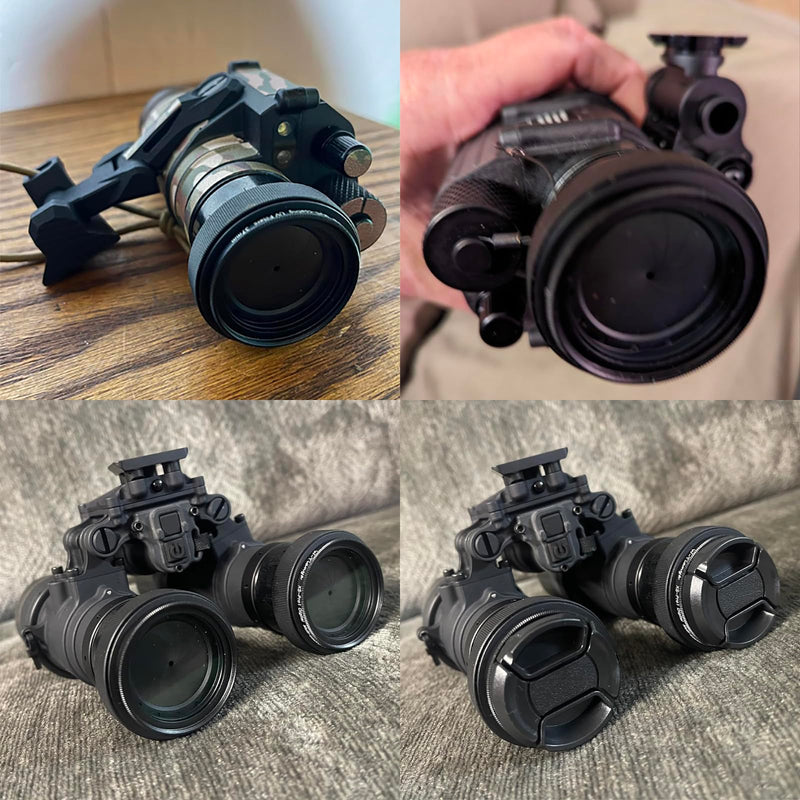 Adjustable Iris Aperture Diaphragm M30 to M37 Iris Aperture Diaphragm Adapter Optical Diaphragm 1.5-26mm Lens Module Adapter Ring PVS-14 PSV14 Optics(Filter Cleaning Cloth Lanyard Set*1)
