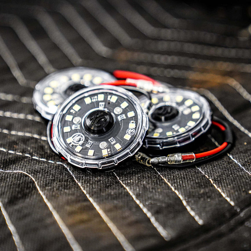 KC Cyclone V2 LED - Single Light - Clear Lens - 5W Flood Beam