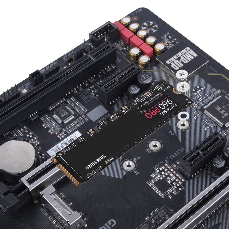 SilverStone Technology CA04 M.2 SSD Screw Kit for Motherboard Accessory Mounting (SST-CA04)