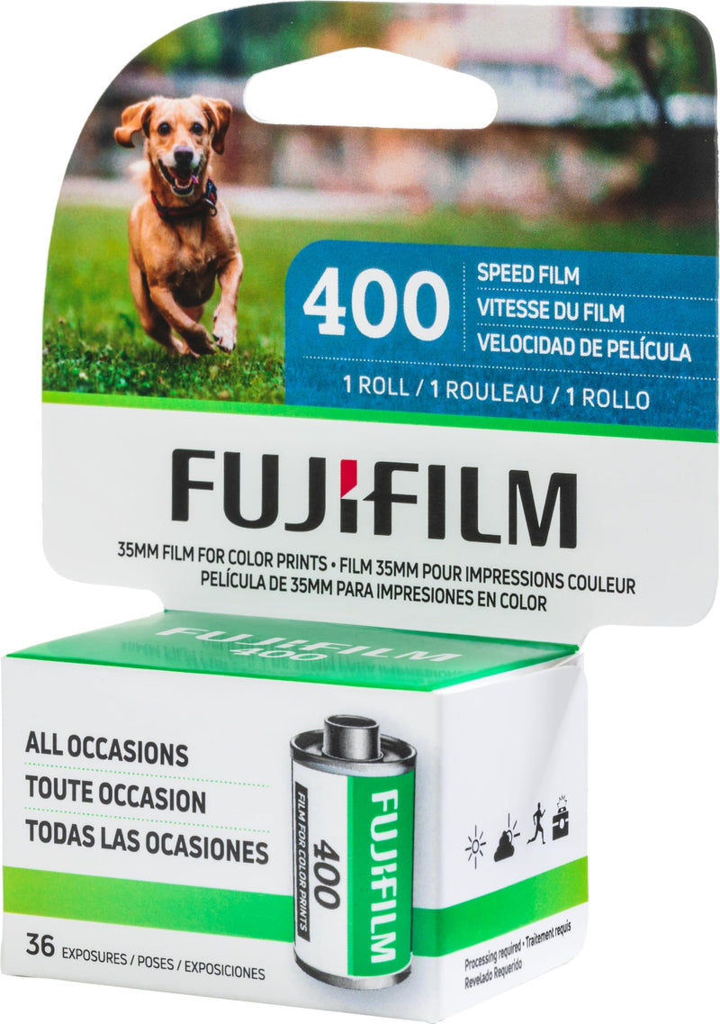 Fujifilm 600022184 400 Color Negative Film (35mm Roll Film, 36 Exposures)