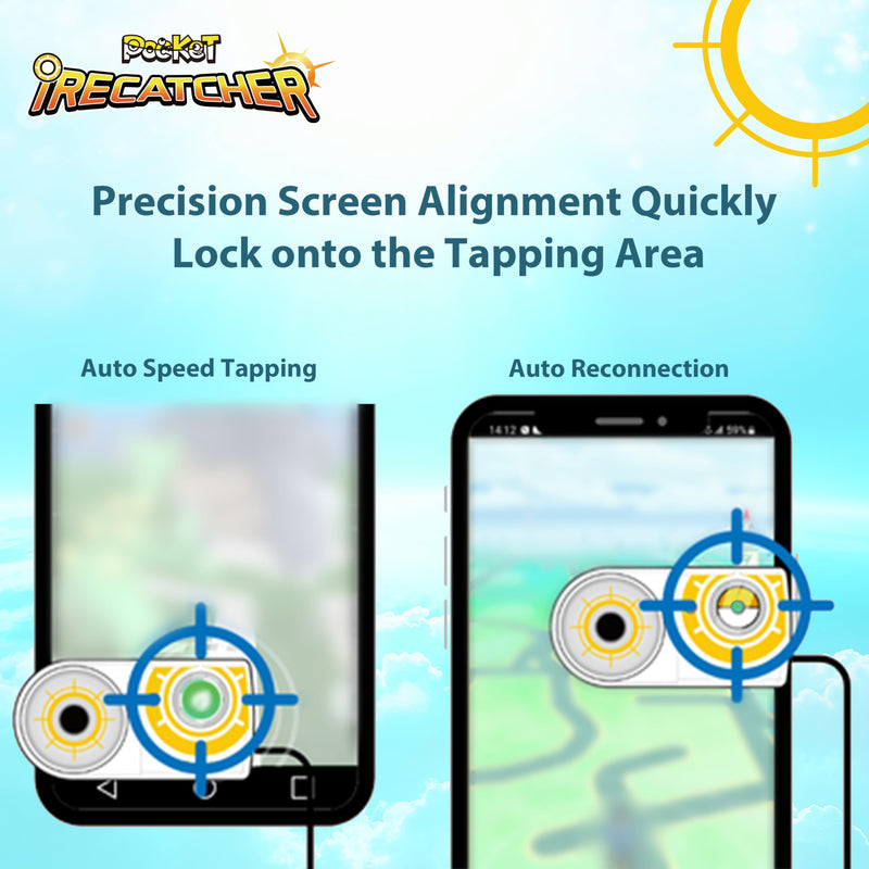 Brook Pocket iRecatcher, On your Auto Catch journey, Pocket iRecatcher is your ultimate companion, Auto Tap and Auto Catch Pocket monster, Auto Catcher Accessory