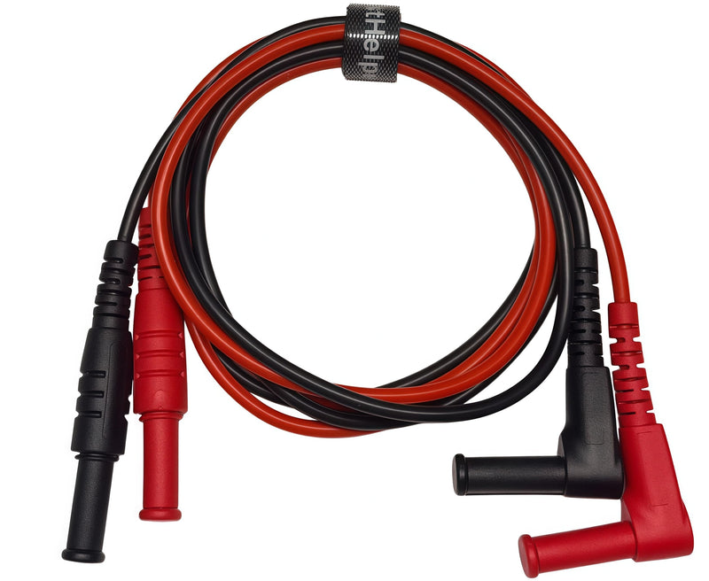 TH-F-2-KIT Insulation Piercing Clip Test Probe + Silicone Test Lead Set, Hook Banana Jack Spring Loaded Copper Kit