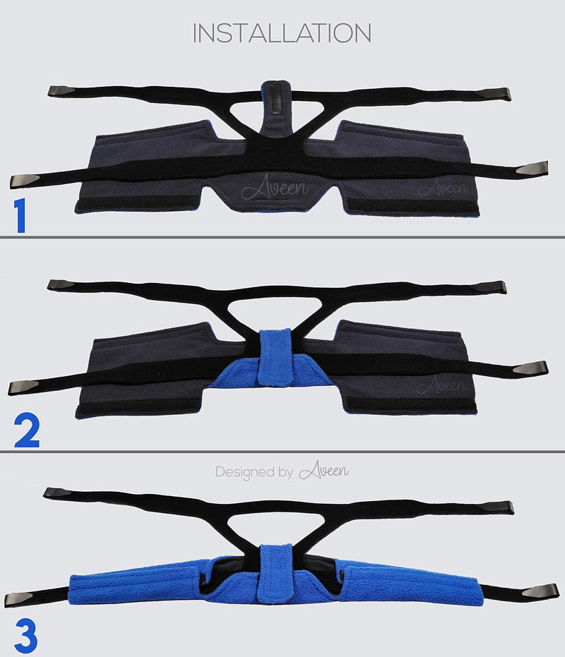 Aveen CPAP neck pad, CPAP mask headgear cover, universal size sleep apnea mask neck pad
