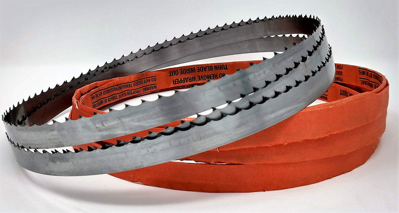 82 x 5/8 x 3TPI 2 Pack Bone-in Bandsaw Blades Meat Cutting 82 in. Length x 5/8 in Width x .022 Thickness x 3 TPI