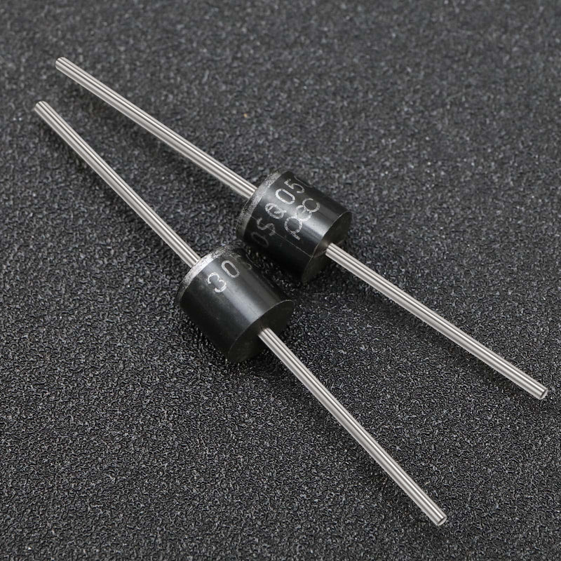 The Lord of the Tools 20PCS Schottky Diode 30A 50V Axial 30SQ050 for Solar Panel Parallel Reflow Protection Diodes Silicon Diode Barrier Rectifier Diode Electronic Components