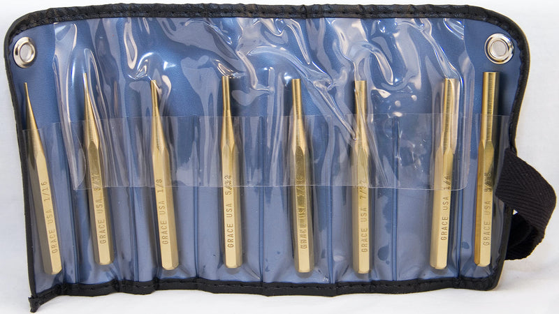 Grace USAGrace USA Gun Care Brass Pin Punch Set One Size