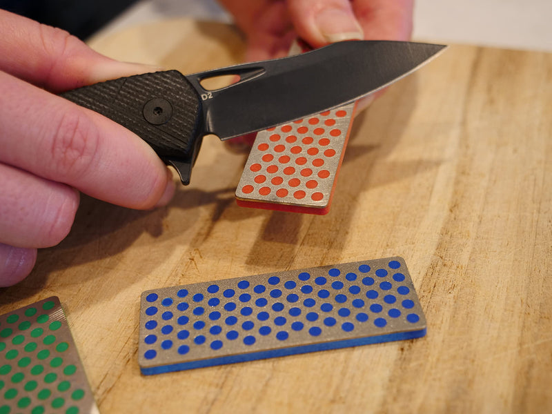 DMT Diamond Whetstone Mini Diamond Stone Coarse/Fine/Extra Fine - Three Piece Set, 1 Piece, W7EFC Set of 3 (Extra Fine, Fine, Coarse)