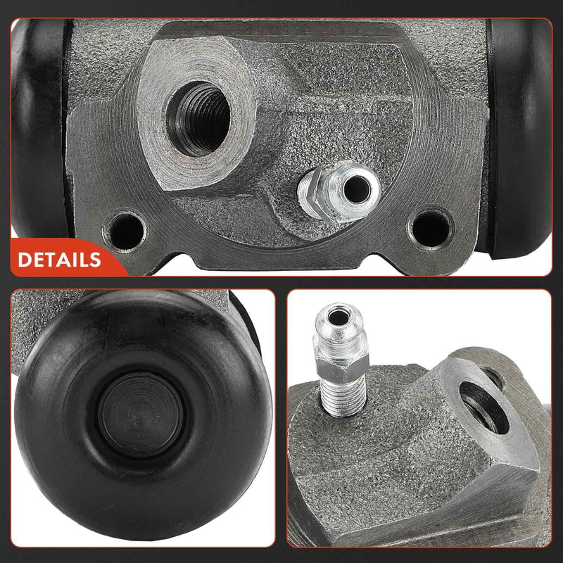 A-Premium Front Passenger Drum Brake Wheel Cylinder Compatible with Select Ford and Mercury Models - Mustang 1964-1970, Falcon 1960-1966, Falcon Sedan Delivery 1961-1965, Maverick, Ranchero, Comet