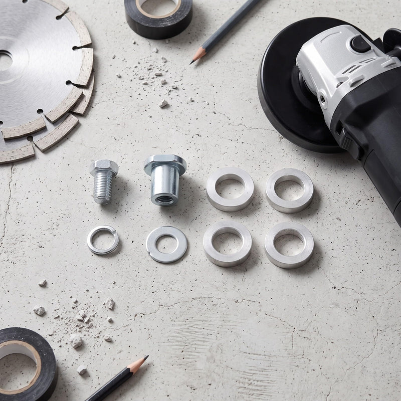 Angle Grinder Adapter Set, Variable Slot Converter, Screw Drill Adapter Slot Machine Conversion Head, Power Tool Accessory (M14) M14