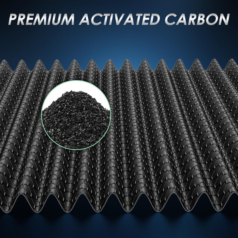 MERV 13 Cabin Air Filter with Activated Carbon, CF10553 (CP553) for Nissan Frontier, NV1500, NV2500, NV3500, Pathfinder, Xterra, Suzuki Equator
