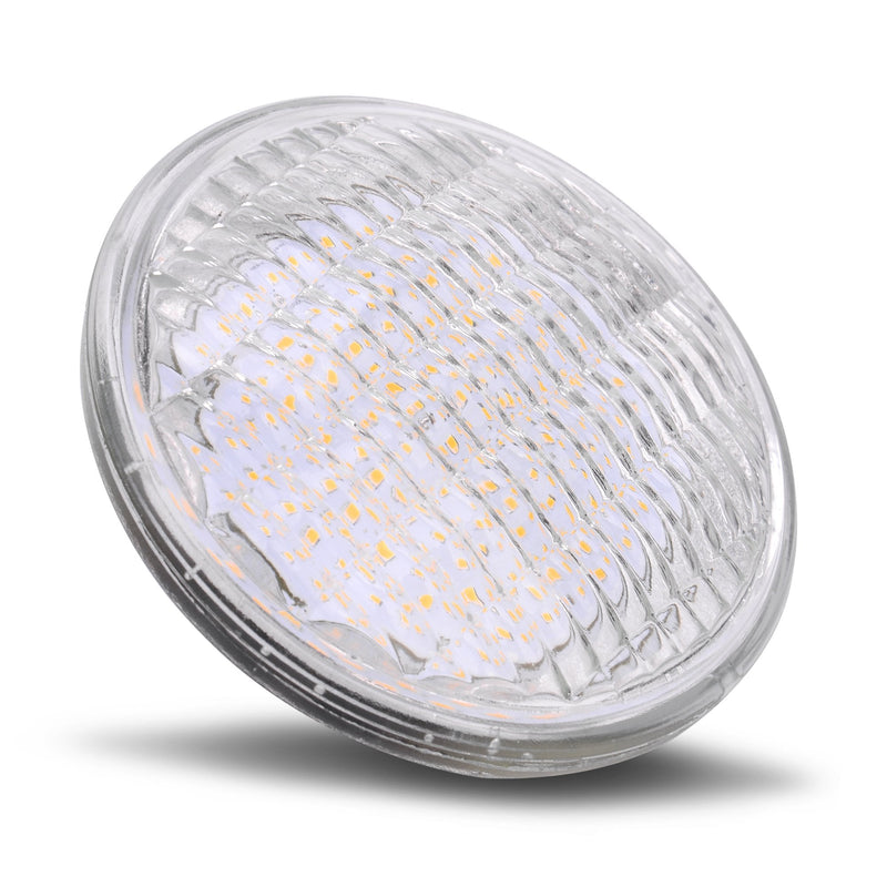 PAR36 LED 12 Watt Light Bulb Outdoor Garden Landscape Lighting Low Voltage 12V AC DC AR111 G53 Underwater Industrial Waterproof IP65 Lamp 6000k Pure White 12 Volt Swimming Pool Deck Lights Value 2Pack