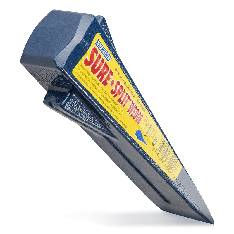 Estwing E-5 5 Lb Sure Split Wedge and ESTWING Sure Strike Drilling/Crack Hammer - Splitting and Striking Tools