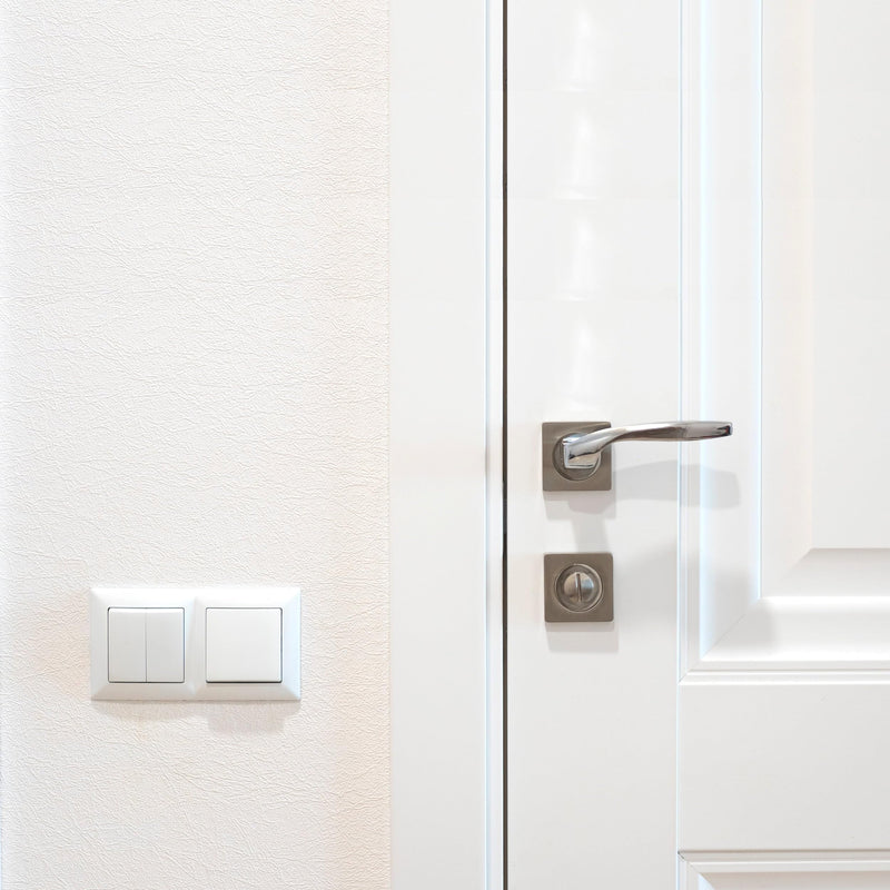 Flush-mounted on/off switch, plug-in terminal, all-in-one, G1 series pure white