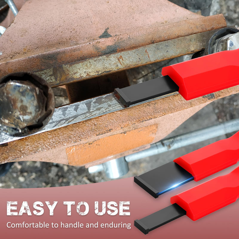 Carbide Scraper, Enduring Carbide Gasket Scraper for Metal and Automotive, 1-1/4 Inch and 5/8 Inch Carbide Scraper Set for Gasket Rust Carbon