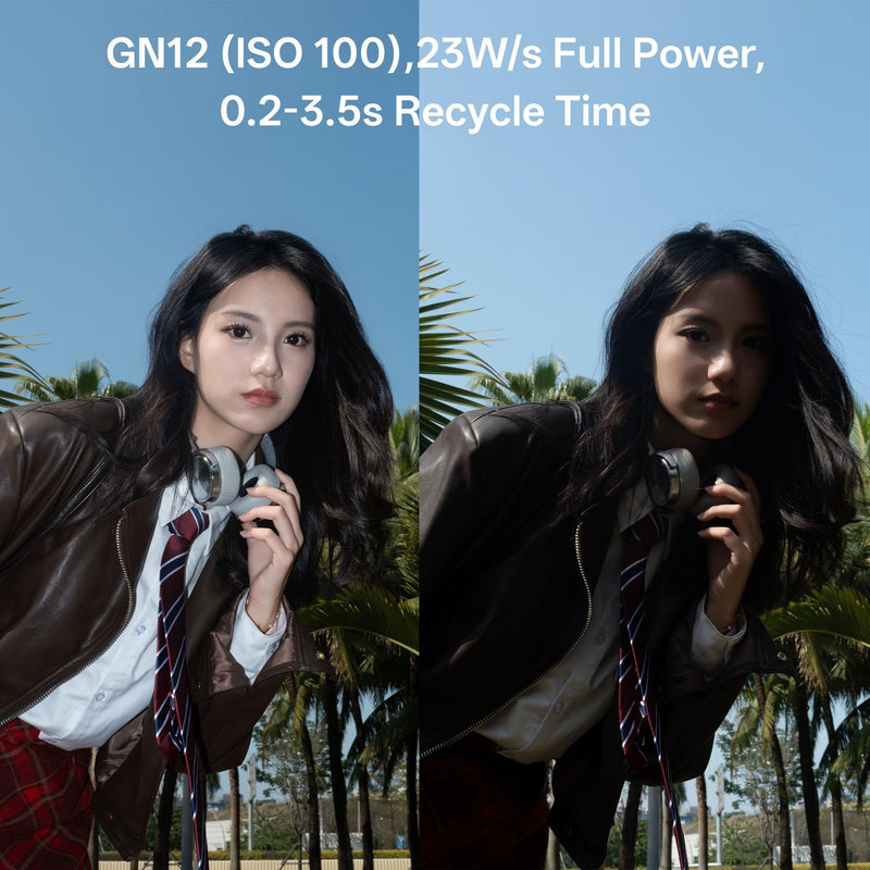 VILTROX 24W/s Retro Flash for Camera, 0.1-1.5s Recycle Small Camera Flash, 800mAh On Camera Mini Flash GN12 with 7 Levels, S1/S2 Optical Control for Sony Fujifilm Canon Nikon Olympus (Z1+) Z1+