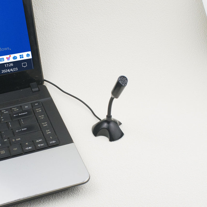 USB microphone，Adjustable gooseneck mini for laptop/desktop computers microphone for pc，Plug and play, driver-free USB condenser microphone，Recordings, games, streaming, podcasts. (USB)