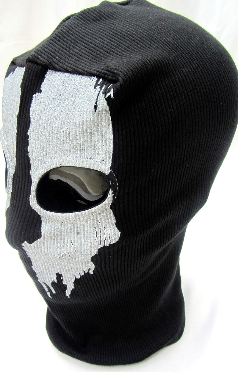 Takashi 2 Hole Balaclava Ghost Skull Face Mask Bike Motorcycle Helmet Hood Ski Sport Neck Face Mask Halloween Horror Call of Duty