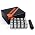 49034-04-20AM Chrome 1/2"-20 Spline Lug Nut with Key, 20 Pack