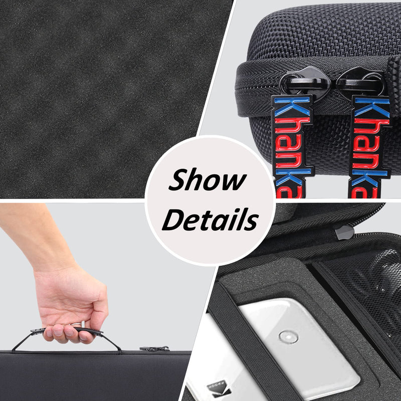 khanka Hard Travel Case Compatible with Kodak Luma 150/350 Pocket Projector - Portable Movie Projector, Case Only Case for Luma 150 / 350