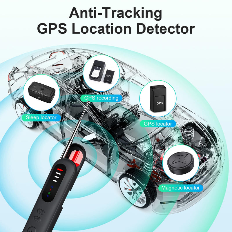 MDK Hidden Camera Detectors - Portable Hidden Camera Finder Hidden Device for Car, Home,Hotel,Travel, Office