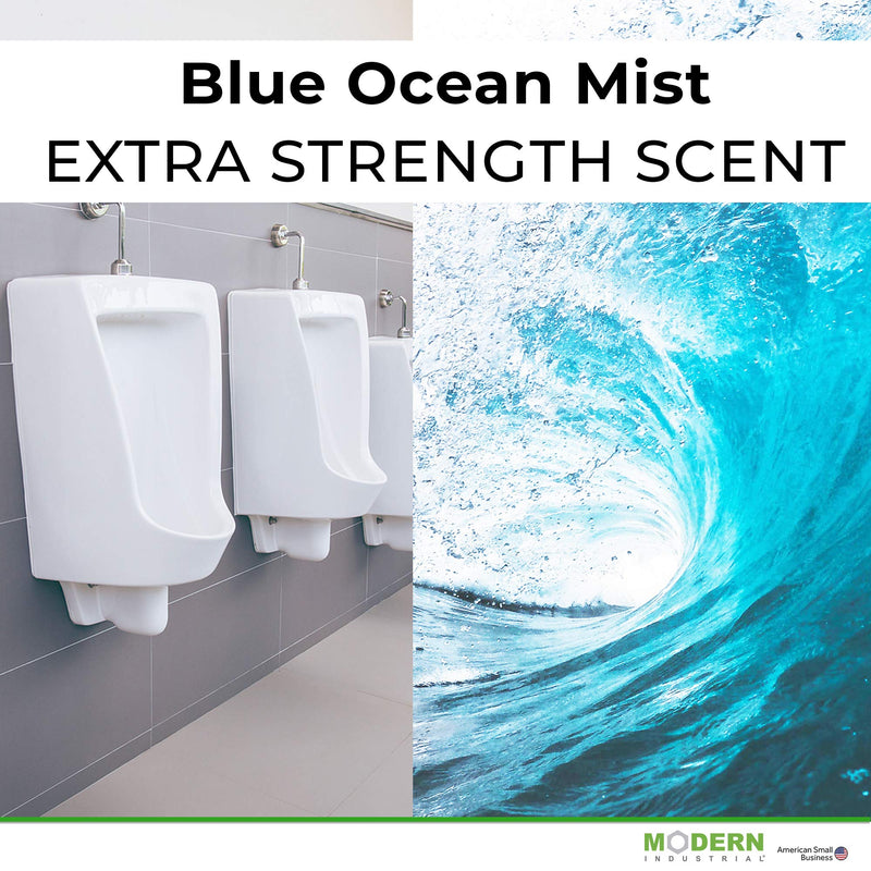 Modern Industrial Urinal Screen and Deodorizer - Fits Most Urinals, Minimizes Splash and Odors for Clean, Fresh Restrooms in Offices, Schools, and Restaurants (Pack of 10)