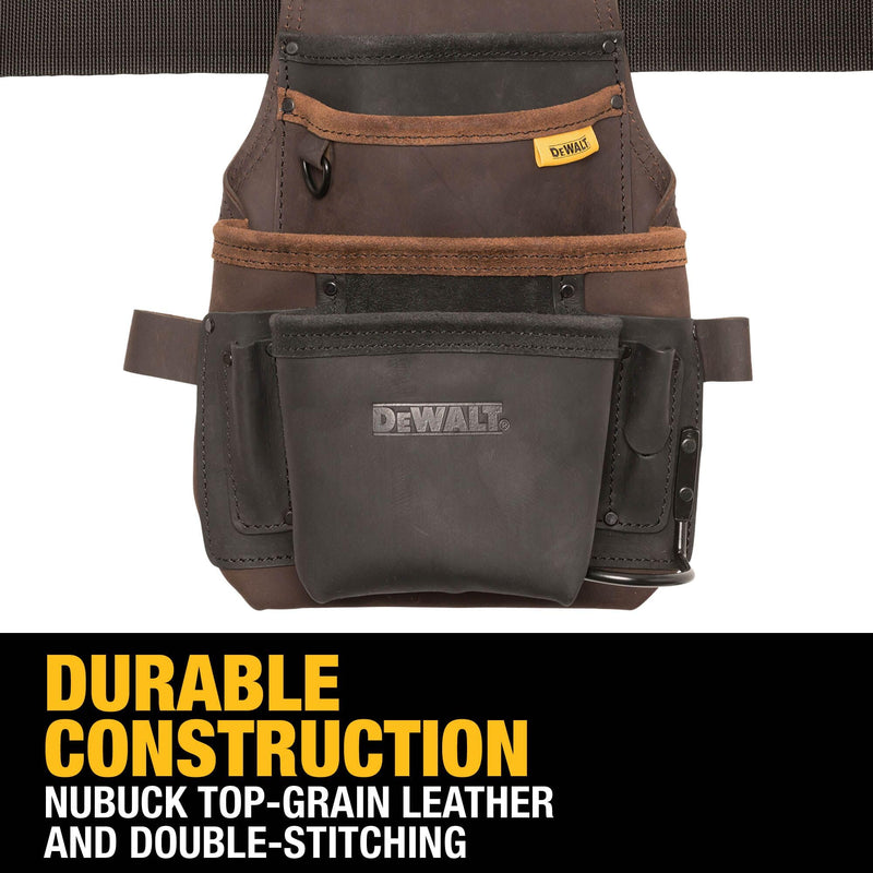 DEWALT Leather Pouch W/Belt One Size