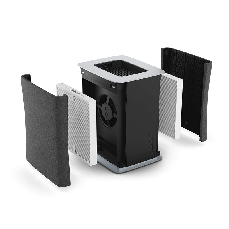 Stadler Form Roger & Roger big pre-filter, dark grey, textile | Protects the dual filter and its service life, 20 x washable at 30 °C on a gentle cycle