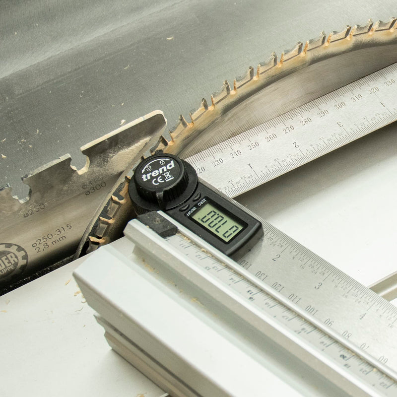 Trend 7 Inch Digital Angle Finder Ruler for Precise Internal and External Angle Measurements, DAR/200