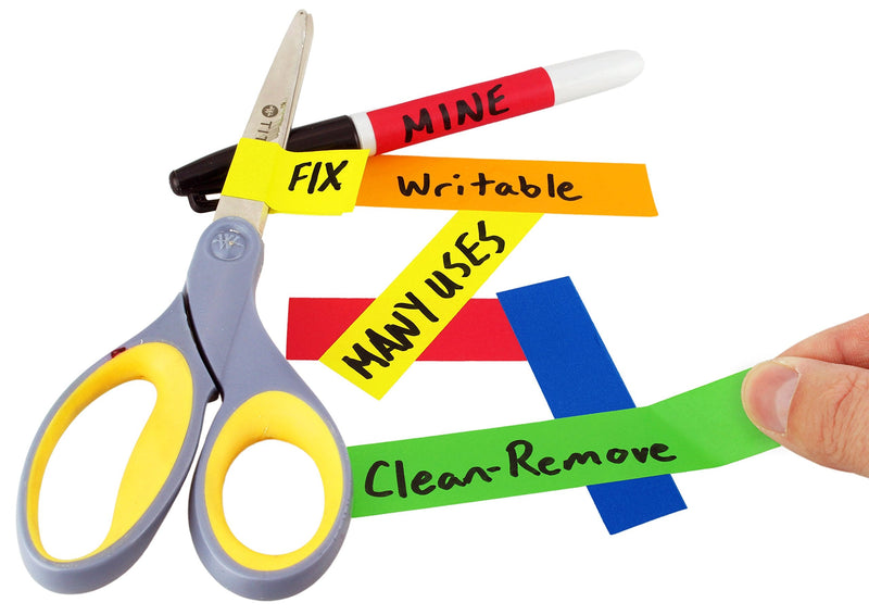 ChromaLabel 0.75 Inch Clean Remove Color Code Tape, 500 Inch Roll, Lavender 3/4"