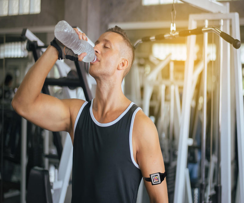 SOO Suede Armband for Apple iPod Nano 6 Generation & iPod Shuffle 1st 2nd 3rd 4th 6th Generation Models A1373 A1271 A1204 A1112 A1051