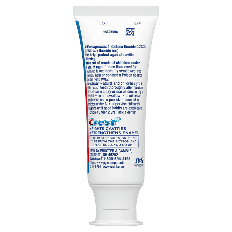 Crest Kid's Cavity Protection Fluoride Toothpaste, Strawberry Rush, 4.2 Ounce (Pack of 3) Strawberry Toothpaste