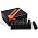 24 Pcs M14x1.5 Thread Short Truck 1.50" Long Lug Nuts Black 7 Spline Fits Jeep Wagoneer Grand Wagoneer 2019+ Ram 1500