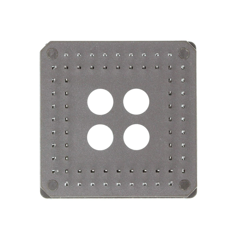 HUABAN Pack of 5 PLCC68 68 pin IC socket adapter through hole mounting DIP-PLCC converter DIP sockets PLCC68
