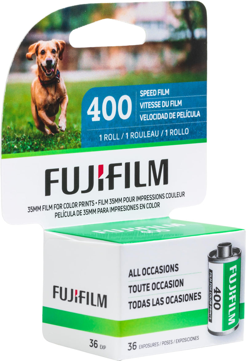 Fujifilm 600022184 400 Color Negative Film (35mm Roll Film, 36 Exposures)