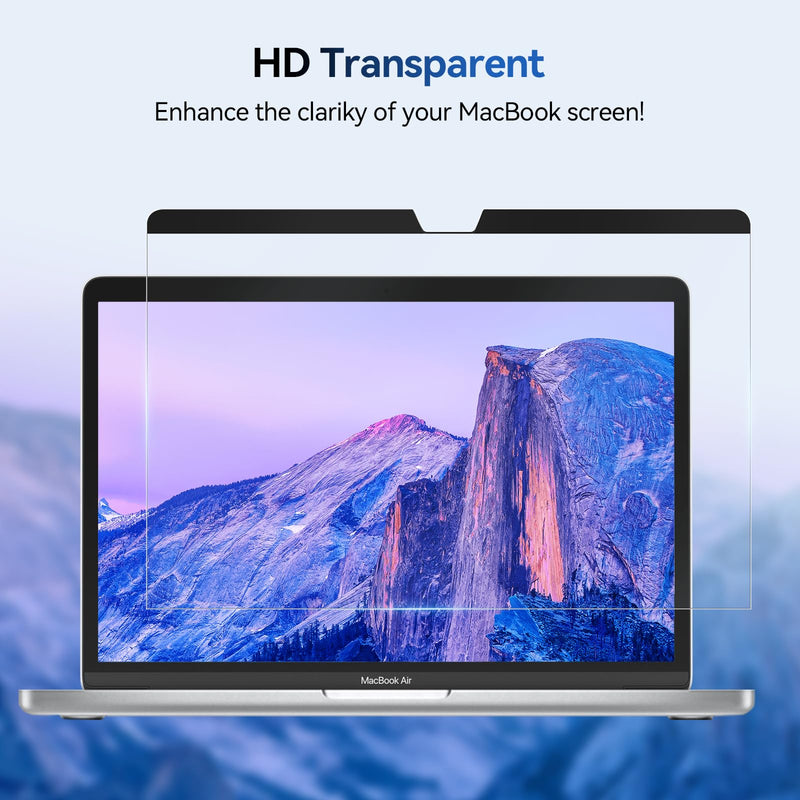 Magnetic Anti Blue Light Screen Protector for MacBook Pro 14 Inch (2021-2024,M1, M2, M3, M4), Removable MAC 14.2" Computer Film, Eye Protection Glare Laptop Screen Protector