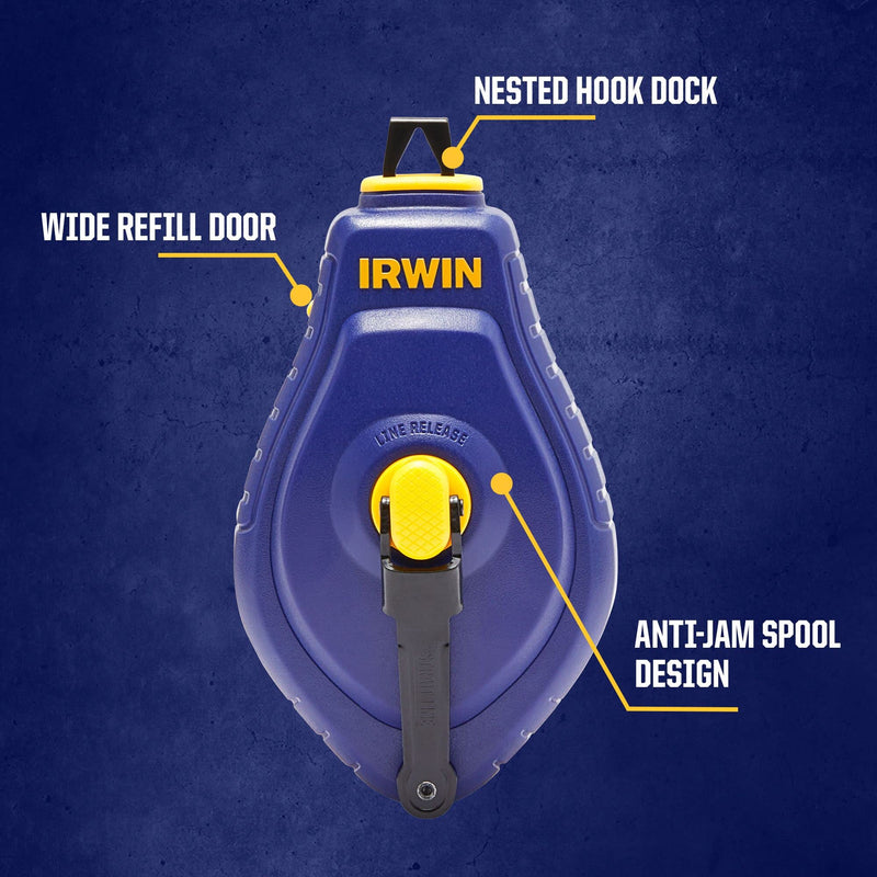 IRWIN Tools STRAIT-LINE SPEEDLINE W/BLUE (Pack of 2) 1 Count (Pack of 2)