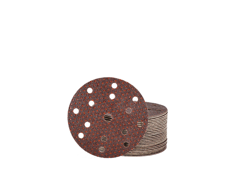 Mirka Ultimax sandpaper Ø 150mm Velcro 15-hole / grain P40 / 50 pieces / for 150mm eccentrics and sanders / sanding of soft and hard wood, solid surface materials, hard old paints / UC61105040 Grit P40