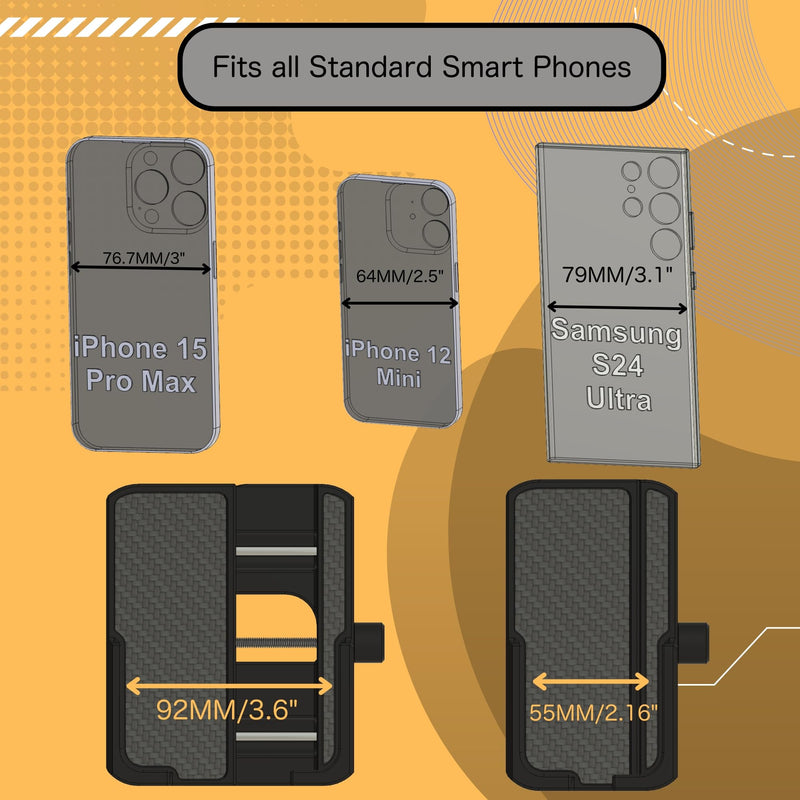 Phone Holder for Ford Mavrick 2022-2024 / Custom Fit/Screen Pocket
