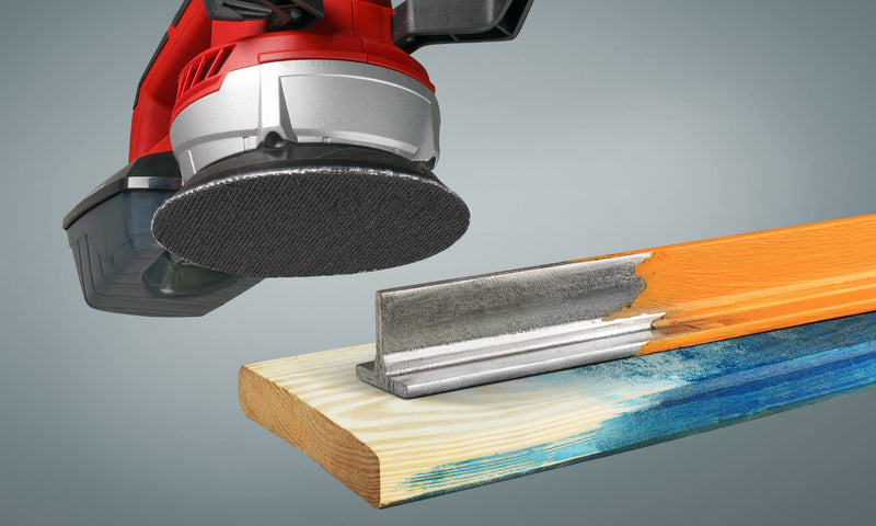 kwb grid linen sanding paper sanding grid disc for wet and dry sanding, for eccentric sander Ø 125 K-120, made of fiberglass, perforated with Velcro, 5 pieces K120, pack of 5 Ø 125 mm