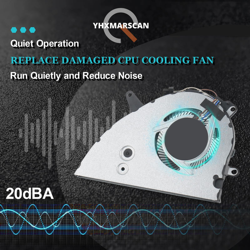 Replacement CPU Cooling Fan for HP Pavilion 15-cs 15-cw Series 15-cs3153cl 15-cs0085cl 15-cw1063wm 15-cs0053cl 15-cs0051wm 15-cs0079nr 15-cs0021na HP New Laptop CPU Cooling Fan with Repair Tools